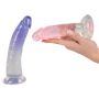 Strap-on na szelkach w zestawie dwa gumowe dildo - 23