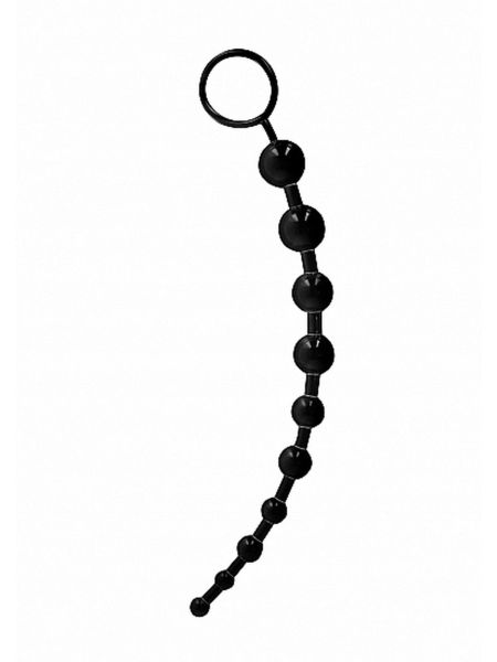 Kulki łańcuszek zatyczka analna korek plug 25,5 cm - 3