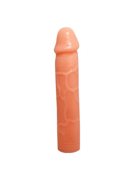 Giętkie dildo elastyczne realistyczny wygląd 19 cm - 2