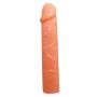 Giętkie dildo elastyczne realistyczny wygląd 19 cm - 4