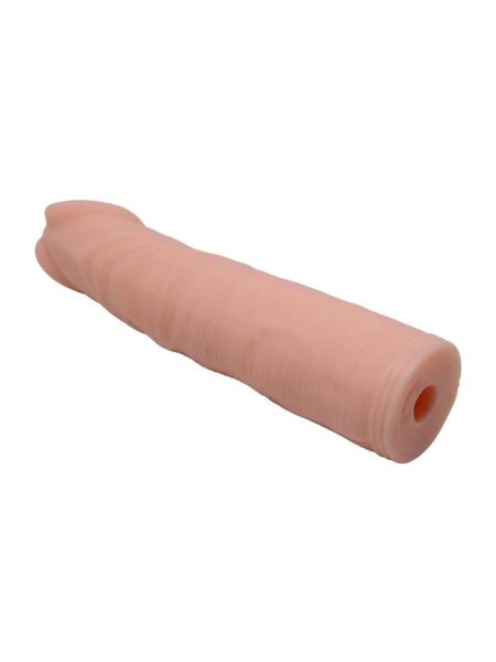 Uprząż Strap-on elastyczne dildo realistyczny penis 19 cm - 3