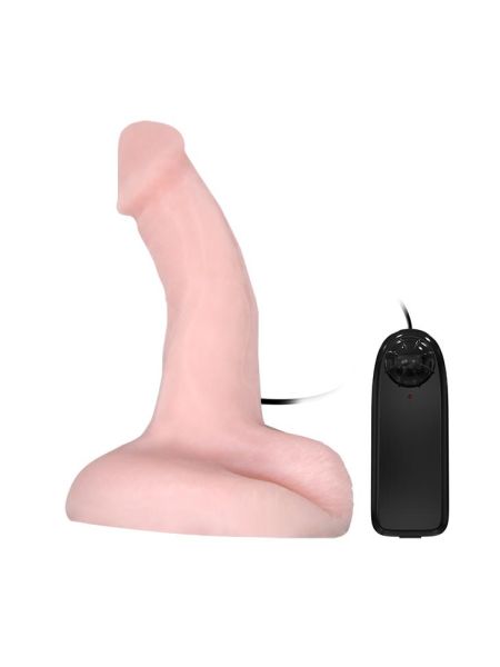 Penis realistyczne silikonowe dildo z wibracjami - 4
