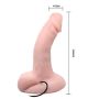 Penis realistyczne silikonowe dildo z wibracjami - 6