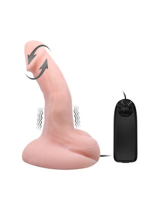 Penis realistyczne silikonowe dildo z wibracjami - image 2