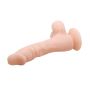 Dildo realistyczne przyssawką żylasty penis 21 cm - 4