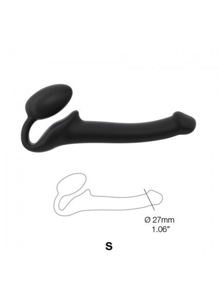 Strap-on podwójne dildo do stymulacji punktu G i anusa S-XL - 4