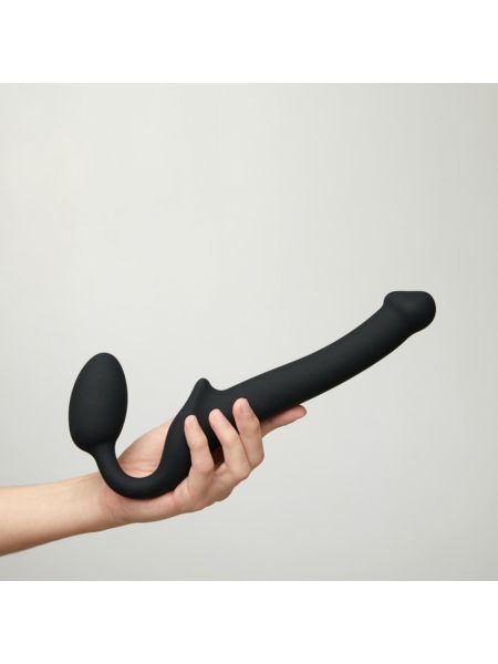 Strap-on podwójne dildo do stymulacji punktu G i anusa S-XL - 7