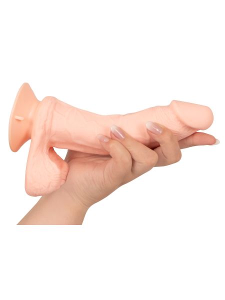 Dildo realistyczne miękkie z przyssawką 20,8 cm - 18