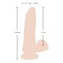 Dildo realistyczne miękkie z przyssawką 20,8 cm - 9