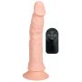 Żylaste giętkie elastyczne dildo z wibracjami 21,5 cm - 10