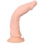 Żylaste giętkie elastyczne dildo z wibracjami 21,5 cm - 12