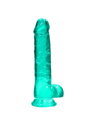 Penis dildo długie żylaste z mocną przyssawką 21cm - image 2