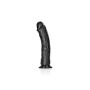 Duże czarne realistyczne żylaste dildo przyssawka 25 cm - 5