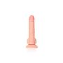 Realistyczne silikonowe żylaste cieliste dildo przyssawka 23 cm - 3