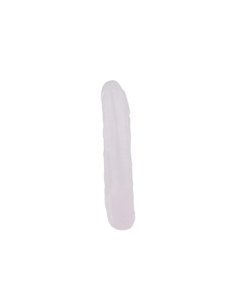 Dildo wygięte białe żylaste sex lesbijski 18 cm - 3