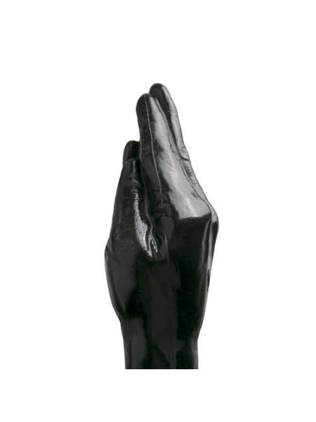 Dildo czarne do fistingu w kształcie ręki 43 cm - 3
