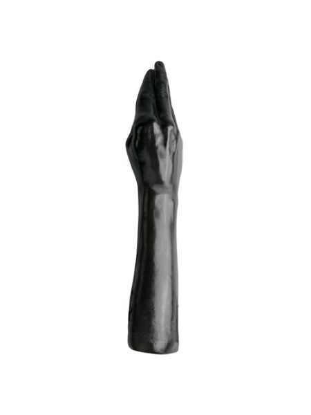 Dildo czarne do fistingu w kształcie ręki 43 cm