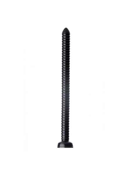 Plug czarny długi analny pręt zatyczka dildo 51 cm - 2