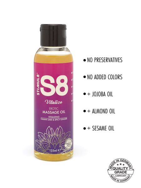Olejek do masażu S8 Massage Oil 125ml - 2