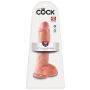 Dildo realistyczny penis z żyłami i przyssawką 26.7 cm - 2