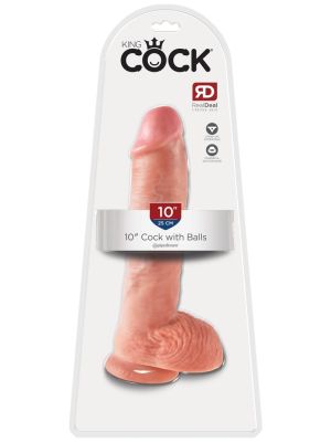 Dildo realistyczny penis z żyłami i przyssawką 26.7 cm