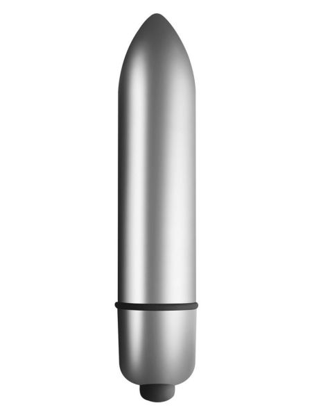 Wibrator analny silikonowy pierścień na penisa - 5