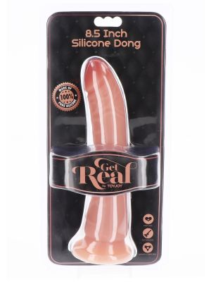 Dildo duży żylasty realistyczny penis przyssawka 21,5 cm - image 2