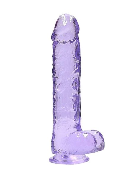 Penis silikonowy grube dildo z mocną przyssawką 25 cm