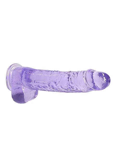 Penis silikonowy grube dildo z mocną przyssawką 25 cm - 6
