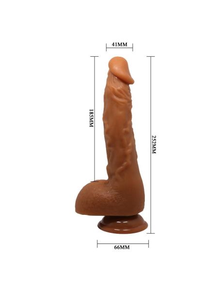 Wyżyłowany bardzo giętki i elastyczny penis 18,5cm - 7