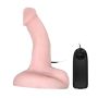 Dildo zakrzywione realistyczny penis z wibracjami 20 cm - 5