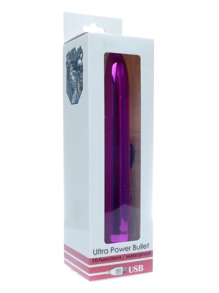 Ultra Power Bullet USB 10 functions Glossy Pink - 7