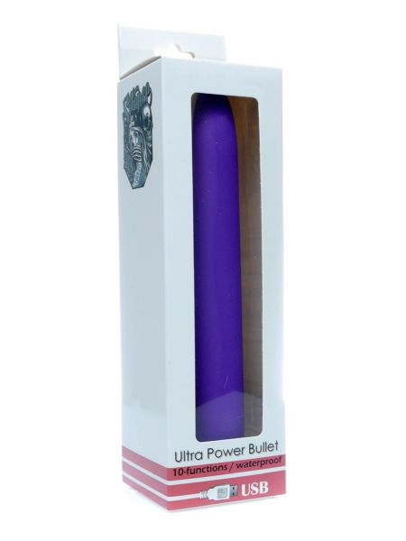 Ultra Power Bullet USB 10 functions Matte Purple - 8