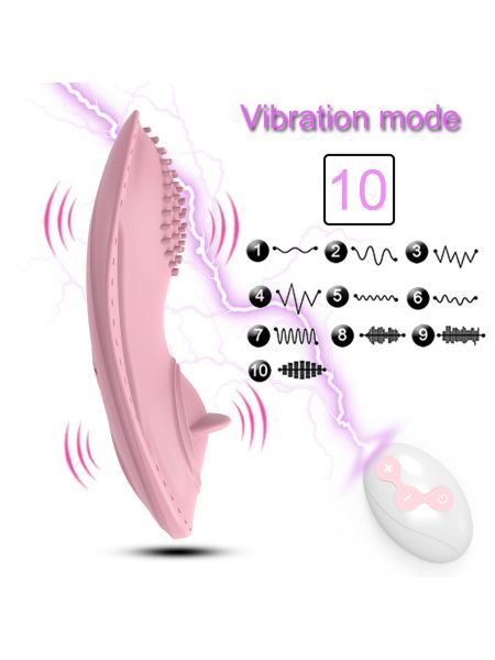 Wibrator-Strap on Vibrator 01 -Pink - 4