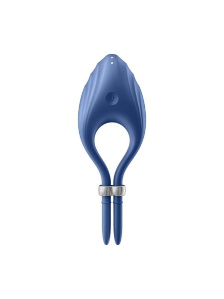 Pierścień-Duelist Ring Vibrator (Blue) - 5