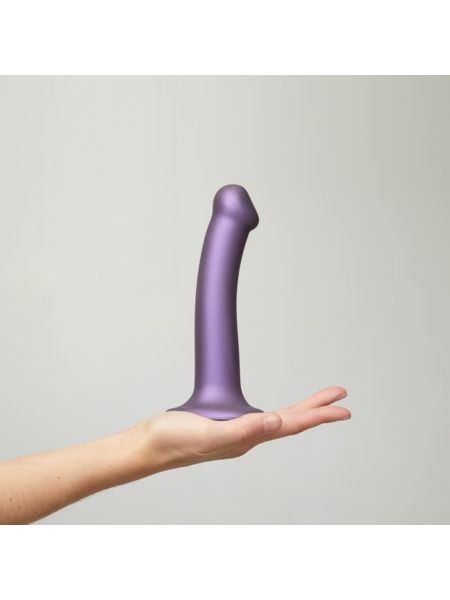 Dildo sexowne o prostym kształcie przyssawka 18 cm - 4