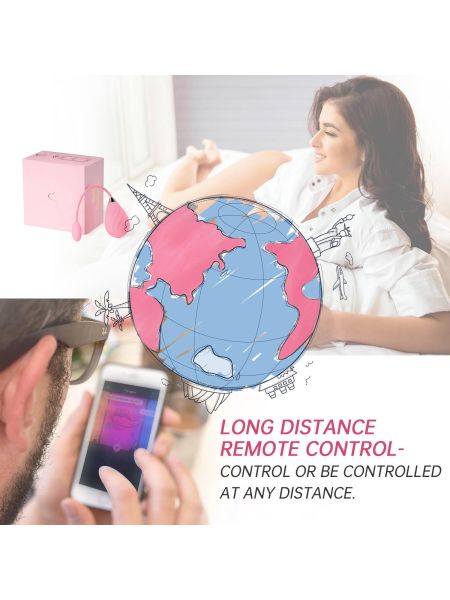Magic Motion - Magic Sundae App Controlled Love Egg Pink - 5