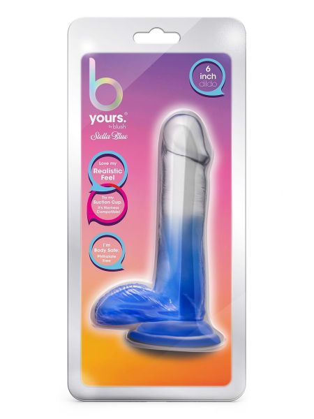 Dildo duże grube z mocną przyssawką i jądrami - 2