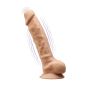 Dildo duże wibrujące z mocną przyssawką 20,3 cm - 2