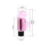 Wibrator mini na palec masażer łechtaczki różowy - 8