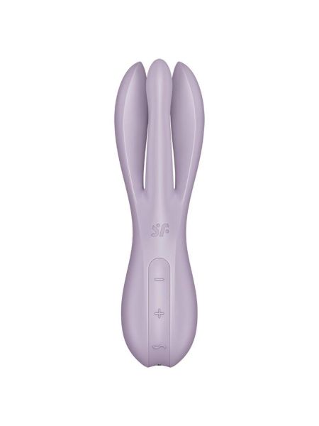 Wielofunkcyjny wibrator Satisfyer Threesome 2 fioletowy