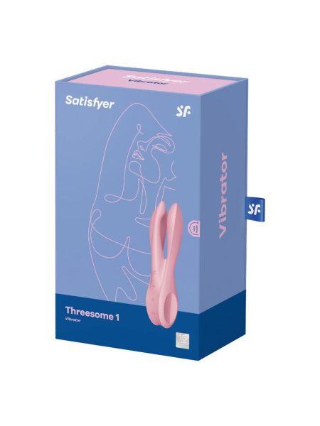 Wielofunkcyjny wibrator Satisfyer Threesome 1 różowy