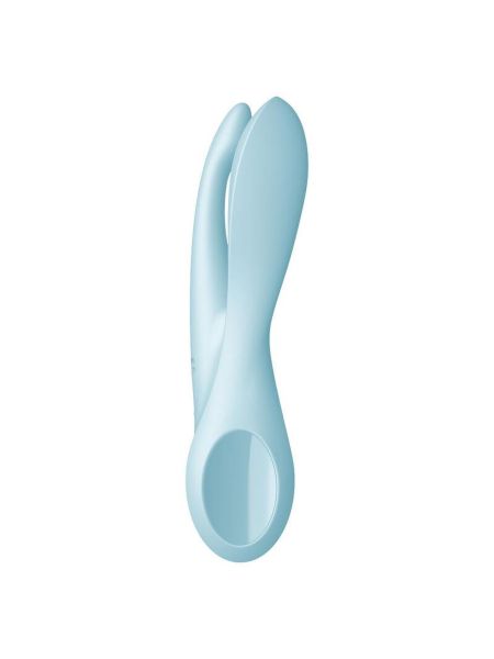 Wielofunkcyjny wibrator Satisfyer Threesome 1 błękitny - 4