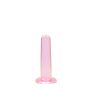 Różowe małe dildo do penetracji pochwy i anusa 12,7 cm - 3