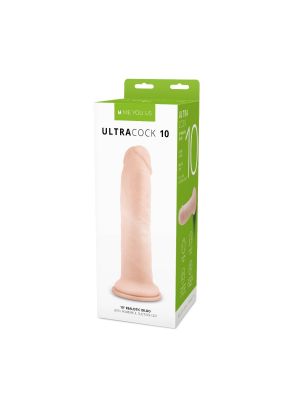 Dildo realistyczny silikonowy penis z przyssawką 25,5 cm - image 2