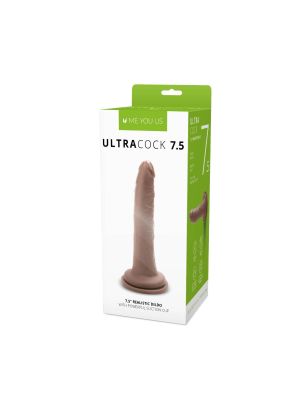 Dildo realistyczny silikonowy penis z przyssawką 19 cm - image 2