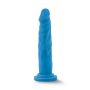 Miękkie silikonowe żylaste dildo z mocną przyssawką - 3