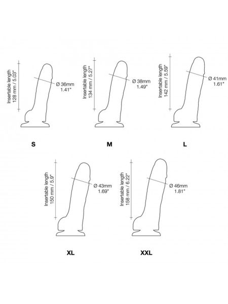 Dildo realistyczne z przyssawka podwójna skóra - 7