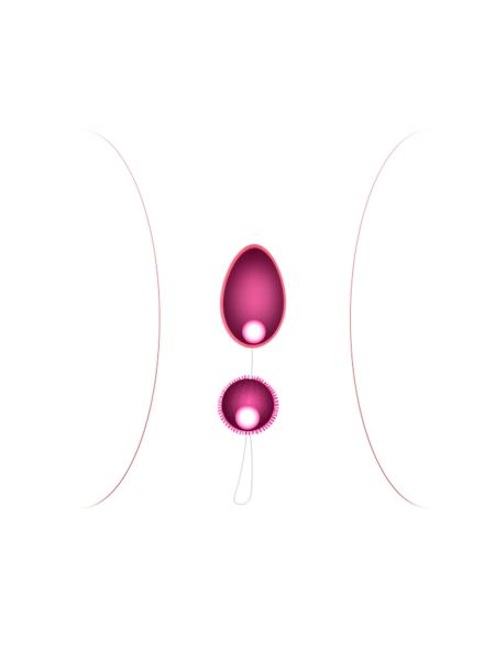 Podwójne kulki waginalne gejszy analne orgazmowe - 4
