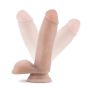 Dildo duży miękki realistyczny penis z przyssawką 17 cm - 2